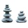 Sdeetesamjun 2 PCS Zen Stacking Stones Handmade Rocks Statues Japanese Garden Decor Office Relaxing Yoga Meditation Accessories 2 PCS