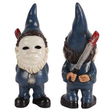 SPINNDO Gnome Halloween Decor Indoor Boo Basket Stuffers Home Decor Blue