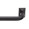 MODE Room Darkening Collection 1 Diameter Blackout Curtain Rod Set with Steel Wall Mounted Adjustable Curtain Rod Blocks Light Fits 32 to 90 Windows Dark Brown