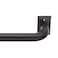 MODE Room Darkening Collection 1 Diameter Blackout Curtain Rod Set with Steel Wall Mounted Adjustable Curtain Rod Blocks Light Fits 32 to 90 Windows Dark Brown
