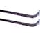 Blu-Pier Tech BluPier Tech Heavy Duty Single Rod 2848 Adjustable Curtain Rod Hardware IncludedBlackPack of 2
