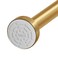 YNL Gold Curtain Rod for Windows 3672 36ft Modern Adjustable Heavy Duty Rod with Cap Finials and 2PCS Curtain Holdbacks