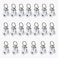 ZSHINE Aluminium Alloy Heavyduty Curtain Rail Pulleys Runners20 pcs