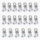 ZSHINE Aluminium Alloy Heavyduty Curtain Rail Pulleys Runners20 pcs
