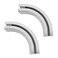 ZSHINE Curtain Single Tracks HeavyDuty Curtain Rails 90 Degree Connector for Living Room Bedroom Room Divider White