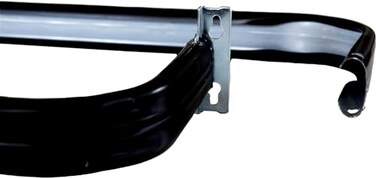 Yafa Home Fashion Heavy Duty Single Standard Adjustable Curtain Rod Hardware Included