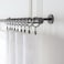 MODE Cambria Designer Series Premium 3 foot Custom Curtain Rod 118 inch Large Diameter NonAdjustable for a Seamless Look Premium Designer Brackets and End Caps Matte Graphite Finish