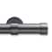 MODE Cambria Designer Series Premium 3 foot Custom Curtain Rod 118 inch Large Diameter NonAdjustable for a Seamless Look Premium Designer Brackets and End Caps Matte Graphite Finish