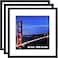 Yaetm 16x16 Picture Frame Black Set of 3 Square 16x16 Frame Displays 12x12 with Mat or 16 x 16 without Mat Gallery Wall Frames for Wall Mounting 3 Pack Black
