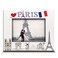 BELLA BUSTAParis Picture frameWedding Honeymoon Vacation in Paris UV Print Eiffel Tower Paris symbols Design set 5x7 Horizontal