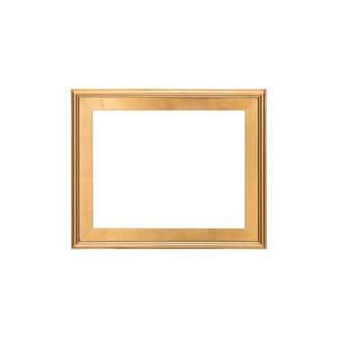 Creative Mark Plein Air Style Frame Hand Leafed Gold 16x20275 Wide Moulding with 12 Rabbet Depth Open Back WO Glazing Museum Quality For Art Panels Stretched Canvas Pictures More