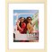 Vittanly 11x14 Picture Frame Display Pictures 8x10 with Mat or 11x14 without Mat Engineered Wood with Shatter Resistant Plexiglass Photo Frame for Wall Mounting Natural 1 Pack