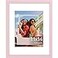 Vittanly 11x14 Picture Frame Engineered Wood with Shatter Resistant Plexiglass Display Pictures 8x10 with Mat or 11x14 without Mat Photo Frame for Wall Mounting Pale Pink 1 Pack
