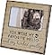 Primitives by Kathy 103598 Pet Memorial Photo Frame 6 x 6 You were My Favorite Hello and My Hardest Goodbye