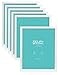 LaVie Home 8x10 Picture Frames 6 Pack White Simple Designed Photo Frame with High Definition Glass for Wall Mount Table Top Display Set of 6 Classic Collection