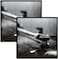 Smashed Banana Black Music Album Frame Made to Display Vinyl LP Album Covers 125 x 125 Two Frames Brushed Aluminum Finish Hanging Hardware Installed with No Assembly Required Record LP Cover 2Pack