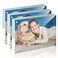 TWING 5 x 7 Inch 3 Pack Acrylic Photo Frame Horizontal Magnet Double Sided Acrylic Picture Frames Set with Microfiber Cloth1010MM Thickness Clear Picture Frame Desktop Display Gift Ideal