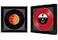 Senye 2 Pack 45 Single 6 78 Vinyl Record Frame Display 45 rpm Vinyl Record with Mat or 7 45 rpm Vinyl Sleeve Art without mat Wall Tabletop Display