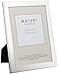 Maturi Silver Plated Photo Frame Flat Edge Finish 8 x 10inch 20 x 25cm