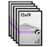 Americanflat 13x19 Picture Frame with Polished Plexiglass Set of 5 Galleria Collection Picture Frames for Wall Display Black