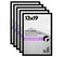 Americanflat 13x19 Picture Frame with Polished Plexiglass Set of 5 Galleria Collection Picture Frames for Wall Display Black
