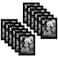 Americanflat 6x8 Picture Frame with Polished Plexiglass Set of 12 Signature Collection Picture Frames with Engineered Wood Photo Frame for Tabletop and Wall Display Black