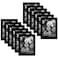 Americanflat 6x8 Picture Frame with Polished Plexiglass Set of 12 Signature Collection Picture Frames with Engineered Wood Photo Frame for Tabletop and Wall Display Black