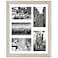 Americanflat 4x6 Collage Picture Frame with ShatterResistant Glass Fits Five 4x6 Photos or Use as One 11x14 Picture Frame Signature Collection Collage Frames for Wall Display Driftwood