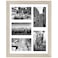 Americanflat 4x6 Collage Picture Frame with ShatterResistant Glass Fits Five 4x6 Photos or Use as One 11x14 Picture Frame Signature Collection Collage Frames for Wall Display Driftwood