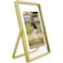 AhaGo Gold Floating Frame 4x6 Vertical For Picture 35x5 2x3 1x2 Small Tabletop Photo Frame Classy Gift For Kids on Birthday