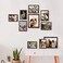 LUCKYLIFE Picture Frame Set 10Pack Gallery Wall Frame Collage with 8x10 5x7 4x6 Frames in Brown Finishes