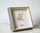 PLUSCHEN 6x6 Blue Beige Square Picture Frame 6x6 Resin Photo Frame Wall and Desktop Display Picture Frame Plexiglass