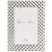 Lawrence Frames Metal Frame Diamond Pattern Silver 4x6