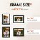 FIXSMITH 5x7 Picture Frame Set of 10 Photo Frame Bulk with HD Plexiglass Display Pictures 4x6 with Mat or 5x7 Without Mat Multi Picture Frames Collage for Tabletop or Wall Display Black
