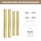 FOLKOR Canvas Floater Frame for 20x30 Oil Paintings DIY Metal Floating Frame with 15 Deep for Stretched Canvas Art Prints Landscape Portrait Horizontal or Vertical Display Gold