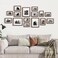 Venusmiles 15 Pack Picture Frames Collage Wall Decor Gallery Frame Set for Wall Mounting or Tabletop Display Multi Sizes Including 3pcs 8x10 6pcs 5x7 6pcs 4x6 Walnut
