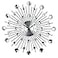 Timelike 3D Crystal Wall Clock Celebration Decorative Metal Sparkling Bling DiamondStudded Silver Wall Clock Wall Decor for Kitchen Living Room Bedroom