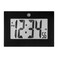 MARATHON Large Digital Wall Clock with 8 Display Black Easy to Read