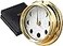 Tabic Traditional Northern Hemisphere Solid Brass Moon Phase Clock Handcrafted in England Heavy Brass Case 12kg 6x2 Inches Elegant Celestial Elegance and Lunar Phase Accuracy