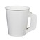Chenhon Hot Beverage Cup for Coffee Tea Water Shots Wheat Grass Samples With Handle 50ct 6oz