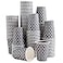 Lamosi Coffee Cups 12 oz 180 Pack Disposable Paper Coffee Cups Disposable Cups12 oz Hot Cup12oz Paper Insulated Cup for Cold Hot Drinks No Lids
