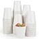 TV TOPVALUE 200 Pack 5 oz Paper Cups Disposable Small Bathroom Mouthwash White Cups for Office Parties Travel Picnics and Events