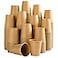 Clawsoff 300 Pack 5 oz Paper Cups Disposable Kraft Bathroom Cups 5 Ounce Espresso Coffee HotCold Beverage Cups for Home Kitchen Party