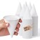 LITOPAK 400 Count 45 oz Snow Cone Cups Paper Cone Cups for Water Ice Cream Shaved Ice Candies