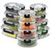 JoyJolt 24pc Borosilicate Glass Storage Containers with Lids 12 AirtightFreezer Safe Food Storage Containers for Pantry and Kitchen Meal Prep Container for Lunch Glass Tupperware Set