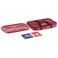 Anchor Hocking Glass Baking Dishes for Oven with Casserole Carrier 4 Piece Set 3 Quart Glass Baking Dish Red Lid Red Thermal Carrier and HotCold Pack