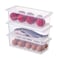 Other STARSLIFE Food Storage Containers Refrigerator Classified Organizer Case with Removable Drain Plate and Lid Plastic Stackable Box Keep Fresh for Fish Meat Vegetables Fruits ect Pack of 3