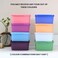 Tupperware Keep Tab Plastic Container Set 500Ml Set of 4 Multicolor You may get any 4 colour