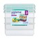Sistema Food Storage Polypropylene Assorted 1L x 3