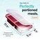 Souper Cubes 2 Cup Silicone Freezer Molds with Lids Soup Cubes for Freezing Lasagna Leftovers Soups Sauces Casseroles Meal Prep Meals and More Cranberry 2Pack